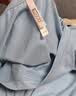 红豆居家（Hodohome）男女士睡衣短袖抑菌舒适简约情侣款家居服套装 午后粉 L 女士170 实拍图
