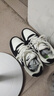 安踏元年2丨板鞋男厚底小白鞋情侣秋季潮流增高休闲鞋七夕情人节礼物 实拍图