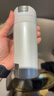 虎牌（TIGER）保温杯一键开启男女轻量型时尚水杯MMX-A20C-WW白色200ml 实拍图
