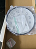 康巴丝（Compas）挂钟客厅 静音走时简约石英钟表挂墙时钟 c2855 黑色 26cm直径 实拍图