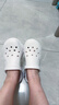 斯凯奇（Skechers）洞洞鞋女士夏季凉拖鞋泡泡鞋厚底增高外穿沙滩鞋踩屎感 实拍图