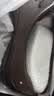 百丽男鞋通勤商务皮鞋真皮牛皮褶皱增高休闲皮鞋A1373AM5 棕色 43 实拍图