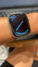 Apple/苹果WatchS11智能手表GPS款46毫米深空灰色铝金属表壳黑色运动型表带S/M-联通补贴 实拍图