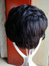 佰丝堂妈妈假发女短发中老年假发时尚透气自然逼真女短发真发发套 黑色 【真发+轻薄网】 短发 大码 实拍图