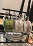 SUCCOHOMEWAREvintage中世纪复古咖啡杯礼盒搬家乔迁送人暖居伴手礼陶瓷马克杯 芬兰6杯碟勺+黑u架(礼盒装)(京东物流)快至次日达 实拍图