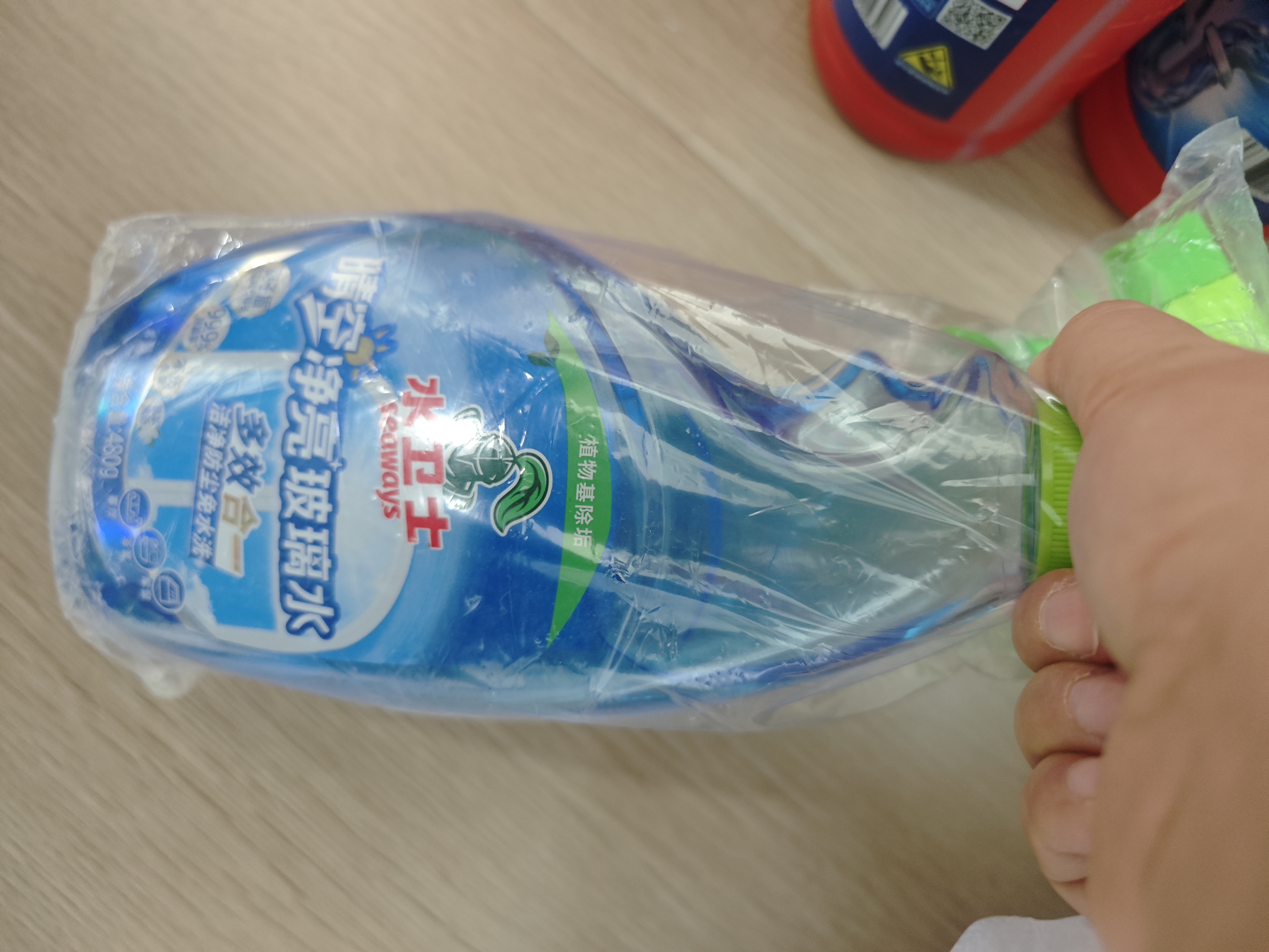 水卫士冰箱清洁剂除味剂微波炉烤箱炸锅多功能家电浴室瓷砖油污净500g 实拍图