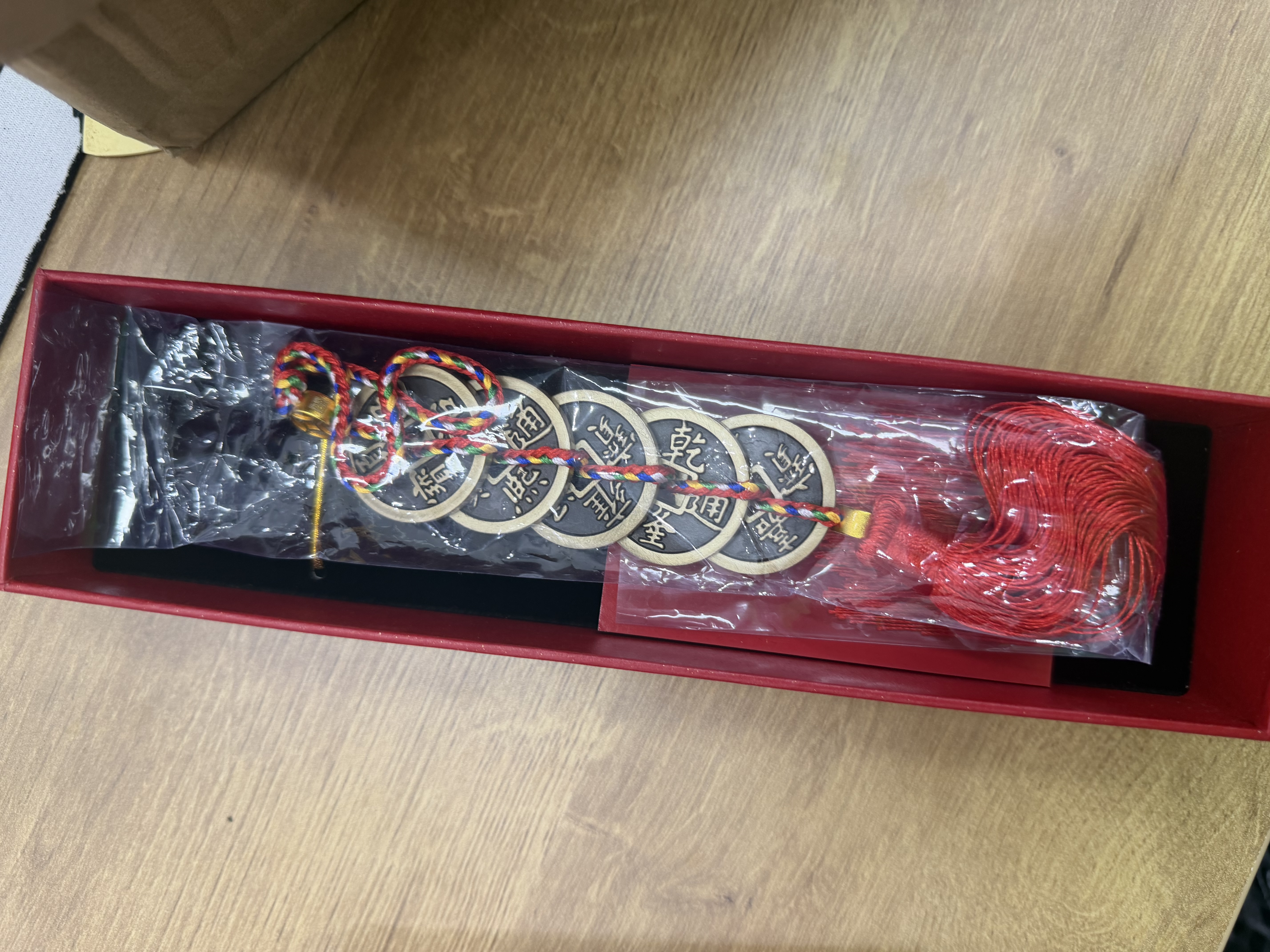 朱炳仁 铜 铜雕挂件 五帝钱  铜钱摆件阳台卧室装饰家居饰品艺术品 五帝钱 实拍图