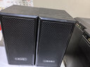木纹有线音箱 台式电脑笔记本手机多媒体USB音响客厅木质小音响电脑喇叭收钱吧上网课喇叭 木质黑色-2035# 【线控无损高清版】 实拍图