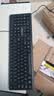罗技（Logitech）MK106 键鼠套装 有线键鼠套装 办公键鼠套装 电脑键盘 紧凑型 黑色 实拍图