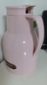 壹滴水（edish）家用保温壶玻璃红胆热水瓶大容量开水壶暖水壶按压式保温瓶 蜜桃粉1.5L 实拍图