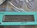 罗技（Logitech）MK220 键鼠套装 无线键鼠套装 办公键鼠套装  多媒体键鼠套装 带无线2.4G接收器 黑色 实拍图