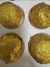 鲜京采糯糯迪拜巧克力风味糕点(开心果味) 180g4枚 实拍图