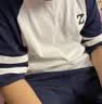 左西男童夏装套装儿童运动短袖纯棉夏季2026新款男孩两件套 白色 140 实拍图