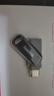 闪迪（SanDisk）128GB Type-C USB3.2 手机U盘DDC3黑色 读速高达400MB/s 自动备份 手机电脑两用  实拍图