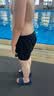 Keep泳裤男防尴尬双层宽松游泳裤泳衣速干沙滩裤装备XL 黑色四件套-1 实拍图