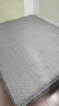 曼克顿（MANKEDUN） A类抗菌夹棉床笠1.5米x2米单件加厚床垫保护罩1.8x2米防滑床单套 足球块-中灰 单床笠1.5*2.0米 实拍图