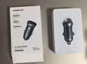 绿联车载充电器超级快充点烟器转换器插头一拖二PD30W/SCP适用苹果17华为小米三星快充 实拍图