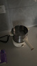 苏泊尔（SUPOR）0涂层不锈钢电煮锅 多功能家用带蒸屉小蒸锅 宿舍泡面蒸煮分体电热锅 H25YK687A 实拍图