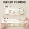 爱宝适月子帽纯棉月子头巾孕产妇帽产后坐月子防风帽发带2件套 猫咪M427 实拍图