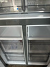 海尔（Haier）【线下机皇】506L冰箱玻璃面板十字对开门四门全空间保鲜超博零嵌入一级能效EPP超净国家补贴15% 506L星韵银+全空间保鲜+零距离嵌入+EPP超净 实拍图
