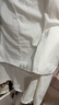 香影法式收腰白色连衣裙女2026夏季新款圆领气质a字裙白月光长裙 白色 L 110-125斤/裙长116.5CM 实拍图