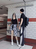 H8小白鞋2026新款春季百搭莆田鞋子情侣男女内增高厚底休闲运动板鞋 白色-黑皮尾（礼盒装） 42 男码 实拍图
