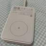 小米（MI）小米磁吸自带线充电宝10000 33W移动电源 可上飞机 USB-C快充 支持苹果iPhone手机 有线无线同时充 小米磁吸自带线充电宝10000 33W 白色 实拍图