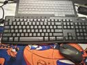 罗技（Logitech）MK295无线键鼠套装 静音办公无线键盘鼠标套装 静音鼠标键盘笔记本电脑键盘薄膜 全尺寸家用104键 MK295黑+短鼠标垫（20*23） 实拍图