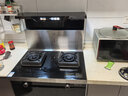 优盟（UM）集成灶一体式750mm小户型家用大吸力侧吸下排自清洁小尺寸抽油烟机燃气灶套装天然气JJZT-UJ257 实拍图