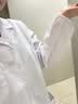 乐优佰易 白大褂 标准款S码 男女学生化学实验工作服 实拍图