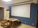 快朵小屋100英寸16:9支架挂壁两用幕布 白塑4K高清可移动【免打孔】投影仪三色激光极米坚果当贝小米爱普生 实拍图