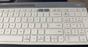 罗技（Logitech）时尚系列 K580 无线蓝牙键盘 办公键盘 便携超薄 笔记本键盘 平板键盘 芍药白 101键 实拍图