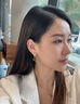 唐后（TH）和田白玉石耳饰坠女纯银古风故宫新中式碧玉耳环七夕礼物耳钉 实拍图