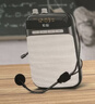 索爱（soaiy）S318小蜜蜂扩音器教师专用蓝牙音箱音响老师教学讲课喇叭腰挂麦克风导游便携式喊话礼物TF卡U盘 黑 实拍图