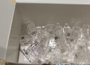 山泽 6P2C电话水晶头 2芯工程级镀金语音电话线接头 RJ11电话语音水晶头 100个 SJT-32100 实拍图