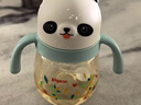 贝亲（Pigeon）防胀气 熊猫儿童防呛防漏喝水喝奶ppsu吸管奶瓶杯 300ml 12月 实拍图