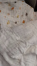 全棉时代儿童浴巾纯棉透气纱布浴巾新生婴儿宝宝洗澡大毛巾小鸭子95*95cm 实拍图