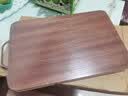美厨（MAXCOOK）乌檀木砧板 加厚天然整木菜板 实木案板 方形36*24*2.5cm MCPJ790 实拍图