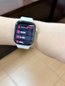 Apple/苹果 Watch S11 智能手表GPS+蜂窝款42毫米玫瑰金色铝金属表壳淡桃粉色运动型表带S/M MF984CH/B 实拍图