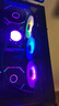 TCOMAS钛钽SJ-A080 360黑色 一体式CPU水冷散热器 大冷头加厚冷排风扇ARGB光效 支持intel/AMD 实拍图