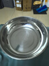 【不锈钢】和面盆厨房烘焙家用火锅盆洗菜打蛋汤锅盆醒面盆料理盆 32cm【热卖款】不锈钢 和面盆 实拍图