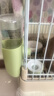 洁西 宠物自动饮水器绿色兔子水壶大容量水盆龙猫金丝熊自动续水600ml 实拍图