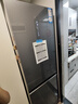 海尔（Haier）零嵌入式冰箱410升双开门家用风冷无霜一级能效双变频两门电冰箱超薄 底部散热 国家补贴以旧换新 【丝缎灰】410升全空间保鲜+EPP超净系统 实拍图