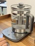 美的（Midea）纯钛养生壶 1.8L全自动大容量烧水壶纯钛茶篮 家用调奶器电热水壶 恒温煮茶壶YS18P305-Ti 实拍图