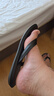 李宁（LI-NING）人字拖鞋男游泳防滑夏季外穿潮软底夹脚洗澡防臭防水款9563黑42码 实拍图