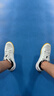尤尼克斯（YONEX）专业羽毛球鞋男女运动鞋舒适透气比赛鞋训练鞋子减震防滑shb101cr SHB101CR 白金 男女同款 43 =275mm （建议大一码） 实拍图