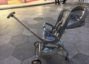 丸丫T6二代遛娃神器高景观婴儿推车可坐可躺轻便折叠可换向冰川蓝plus 实拍图