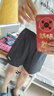 李宁短裤夏季女防走光2026新款速干短裤外穿休闲运动健身女士五分裤子 黑色【冰丝透气 夏天不闷热】 M （适合100-130斤） 实拍图