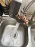 美的（Midea）净水器水龙头过滤器家用自来水滤水器直饮前置过滤器厨房卫生间通用除水垢除余氯双出水可清洗滤芯 一机一芯【可清洗滤芯】 实拍图