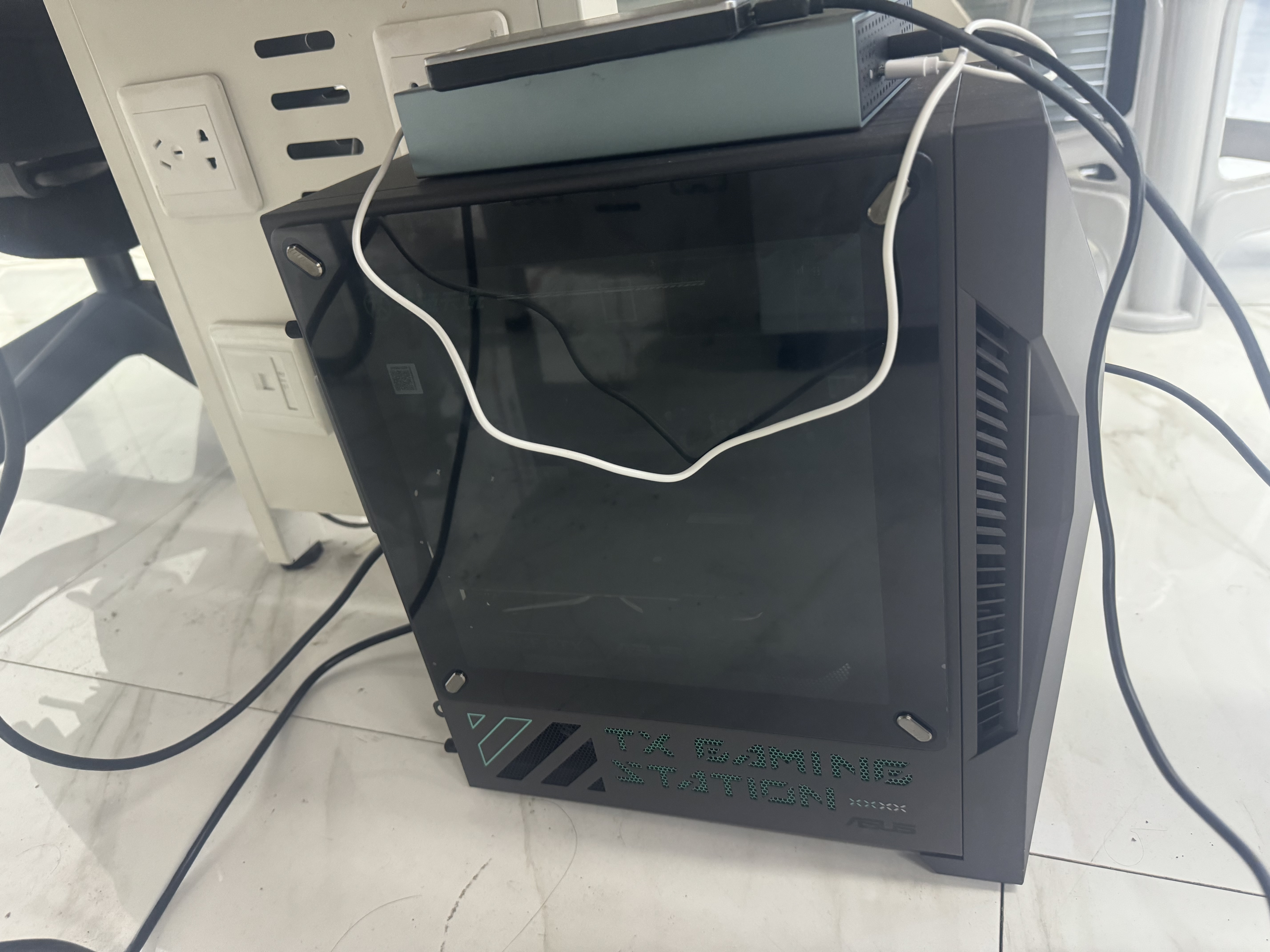 华硕天选6X 台式机游戏主机游戏电竞 (酷睿i7-13620H RTX5060-8GB显卡 32G DDR5 1TB SSD) 实拍图